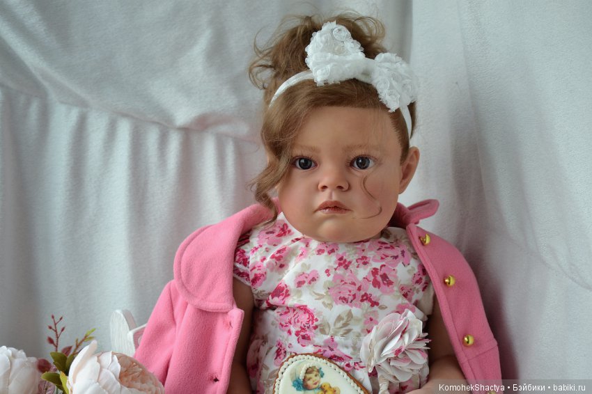 Смотрит на мир своими глазами... Моя куколка реборн Изабель. Автор Оксана Калиниченко (фото 5)