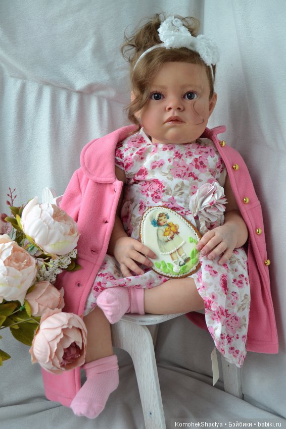 Смотрит на мир своими глазами... Моя куколка реборн Изабель. Автор Оксана Калиниченко (фото 4)