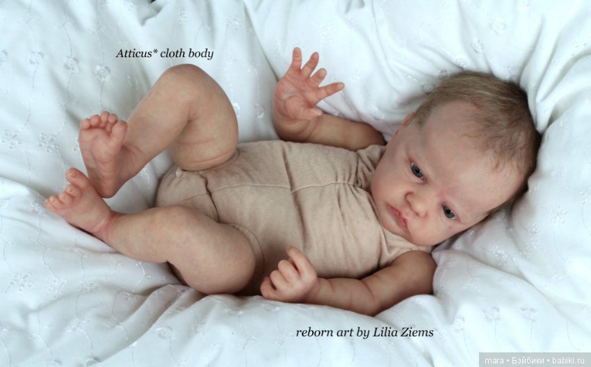 Малыш реборн Atticus от Lilia Ziems (фото 8)