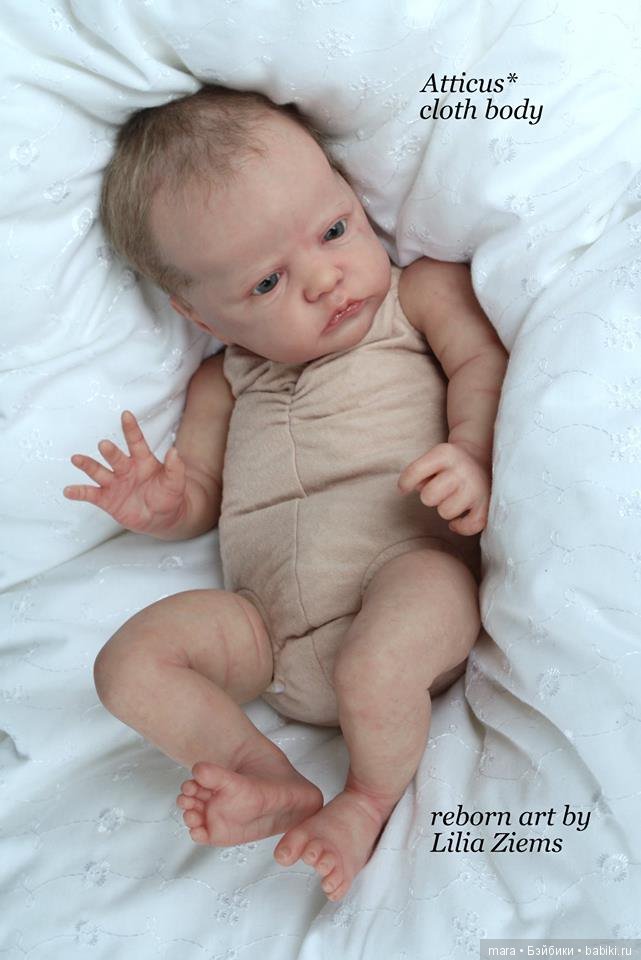 Малыш реборн Atticus от Lilia Ziems (фото 10)