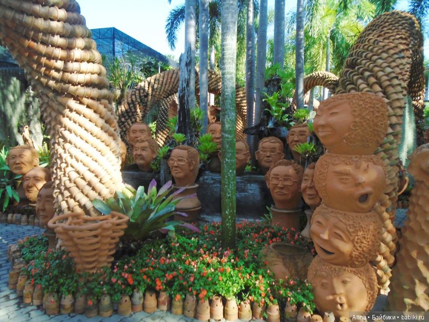«Сад горшков», парк Nong Nooch (фото 5)