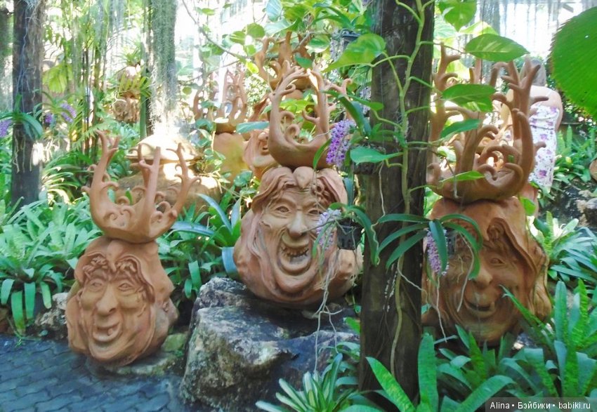 «Сад горшков», парк Nong Nooch (фото 4)