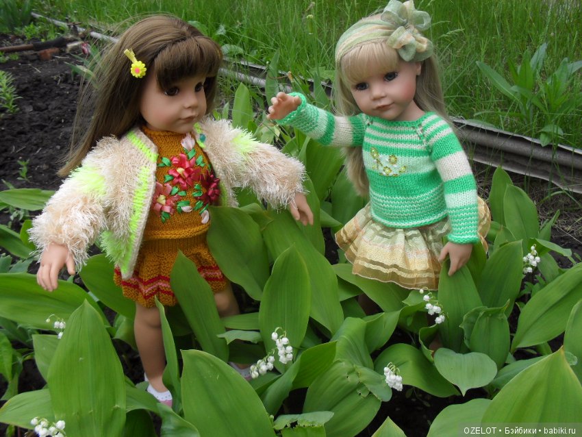 Первая прогулка с куклой Готц (фото 4)