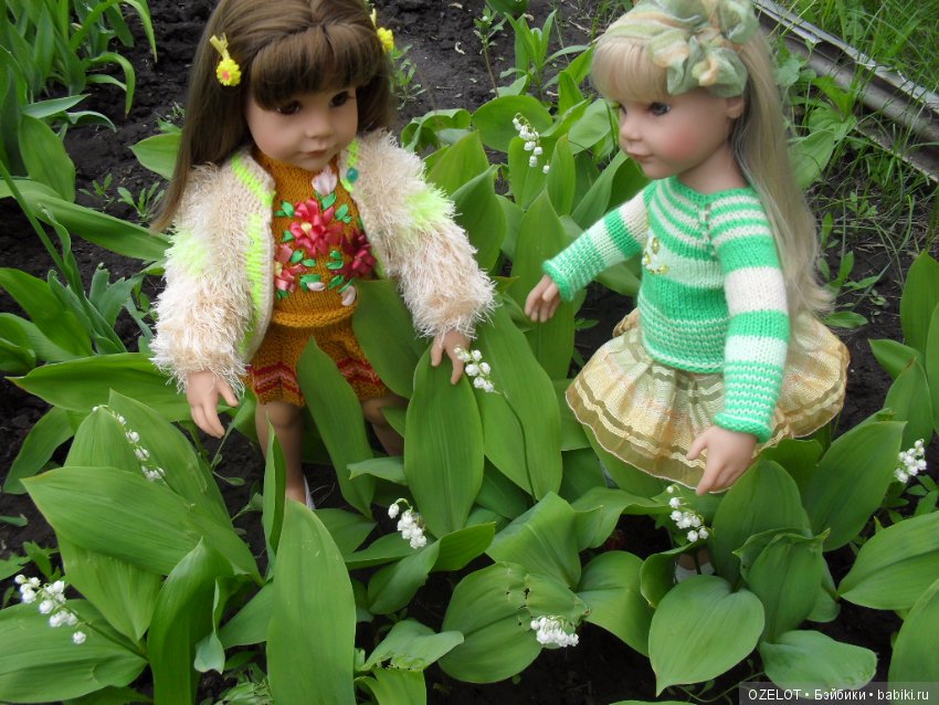 Первая прогулка с куклой Готц (фото 3)