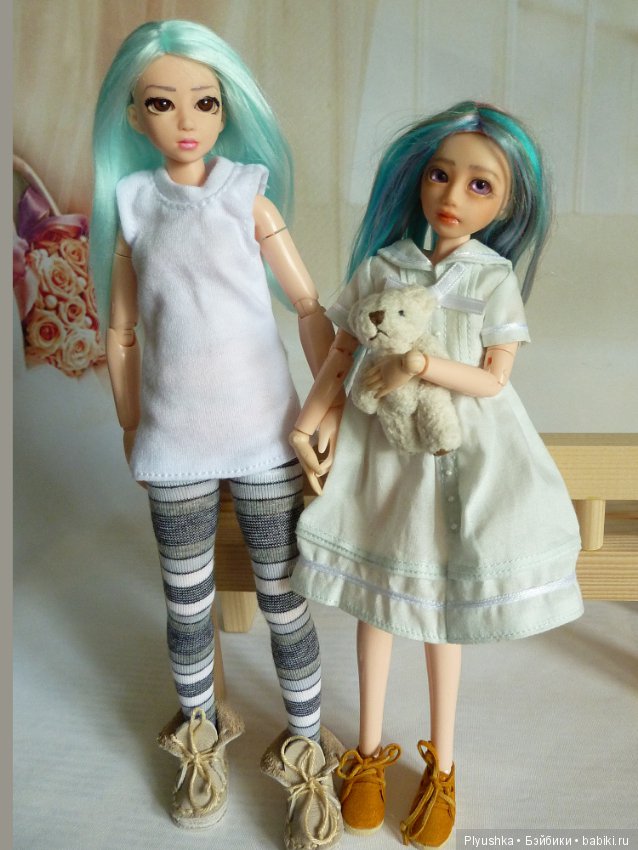 Новая кукла. Новое тело Обитсу /Obitsu/ 24 см. Присутствуют технические фото тела нюд (фото 4)