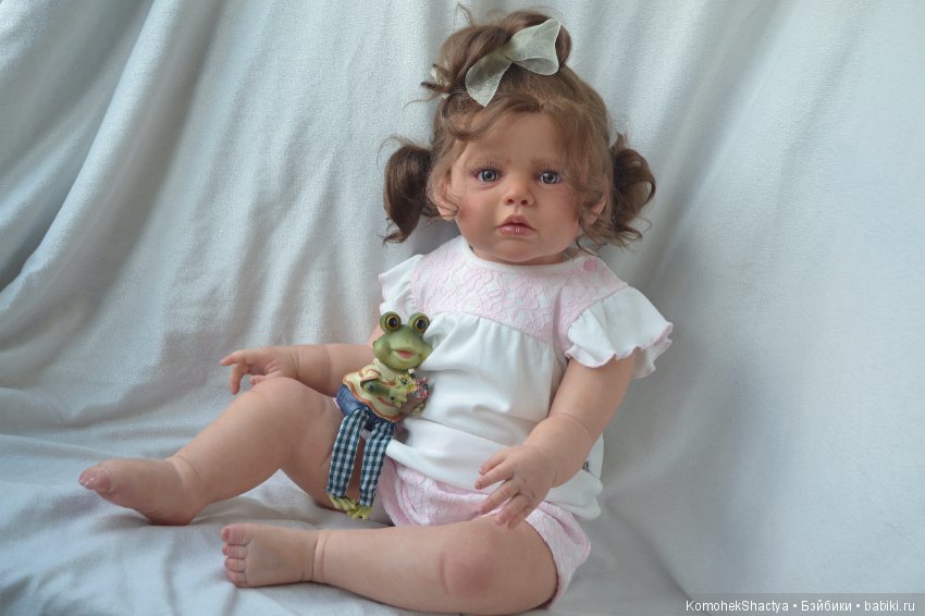 Маленькая сластена,моя кукла реборн Машенька. Автор Оксана Калиниченко