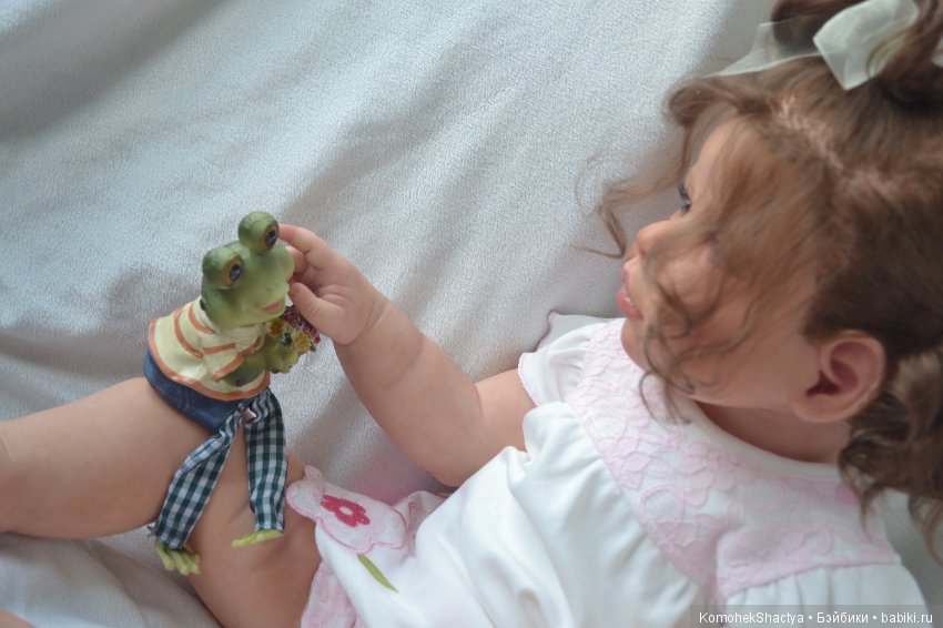 Маленькая сластена,моя кукла реборн Машенька. Автор Оксана Калиниченко