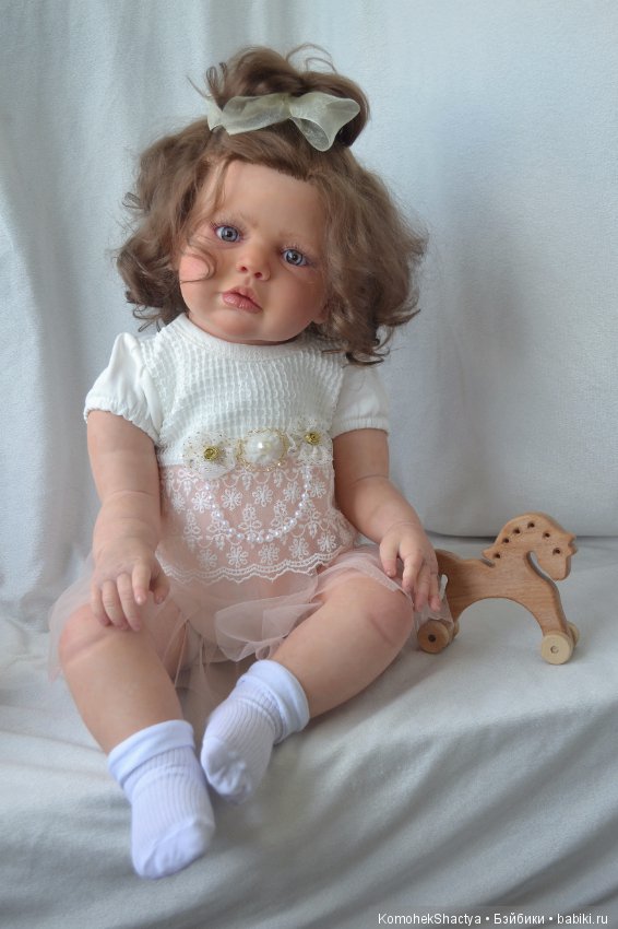 Маленькая сластена,моя кукла реборн Машенька. Автор Оксана Калиниченко (фото 10)