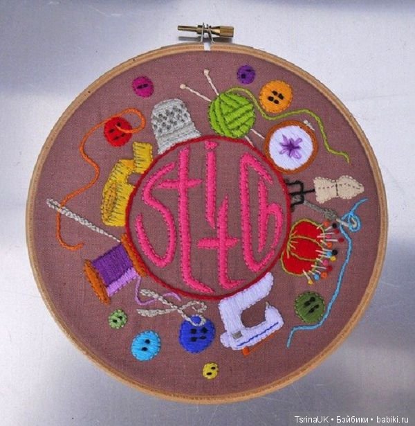 Художественная вышивка Corinne Sleight