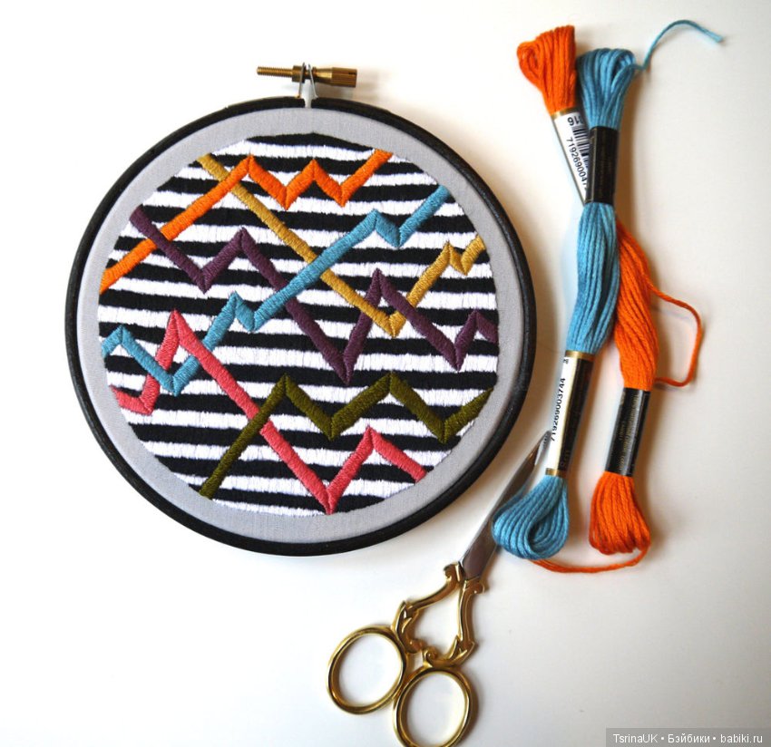 Художественная вышивка Corinne Sleight