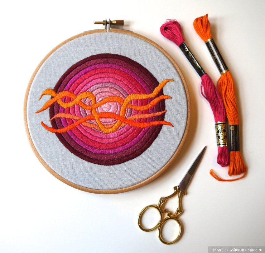 Художественная вышивка Corinne Sleight