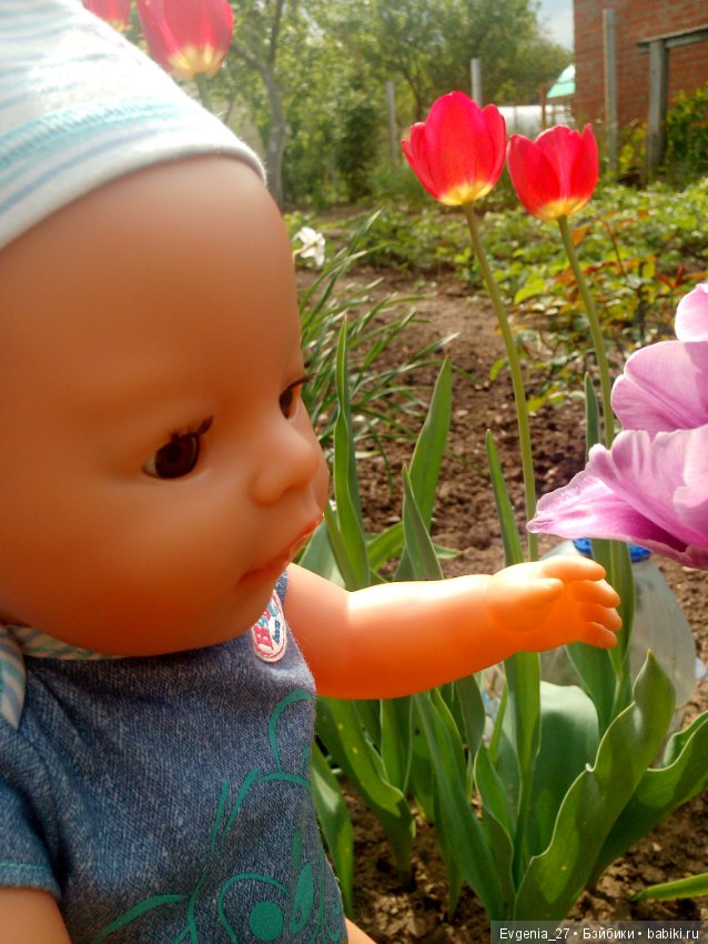 Настоящая весна — Пупсы Baby Born и Baby Annabell (Zapf): интерактивные