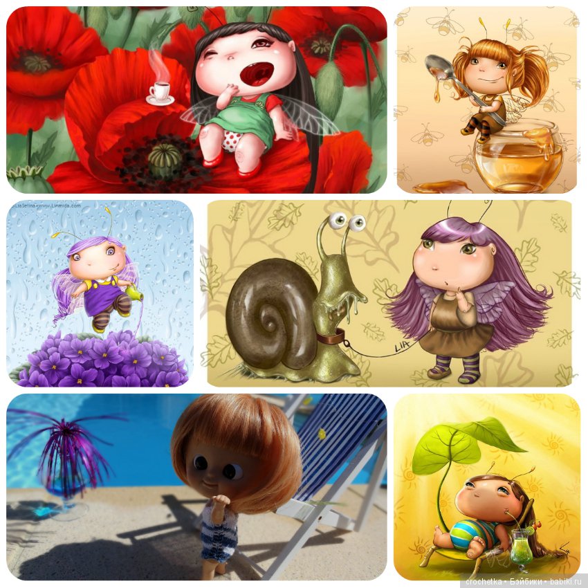 Карамель mini mui chan играет в феечек