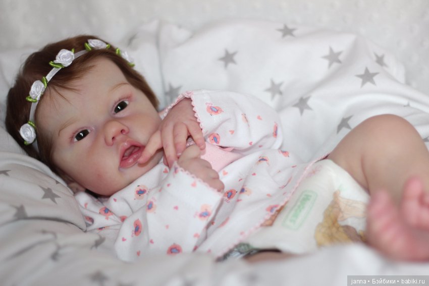 Моя кареглазая Пени, кукла реборн Беспаловои Жанны (фото 4)