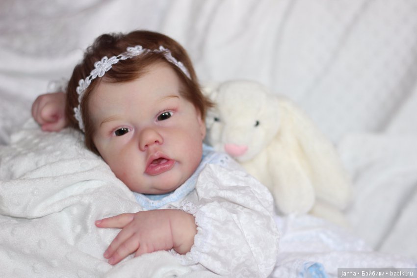Моя кареглазая Пени, кукла реборн Беспаловои Жанны
