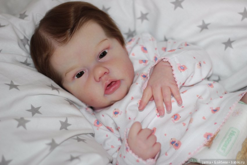 Моя кареглазая Пени, кукла реборн Беспаловои Жанны