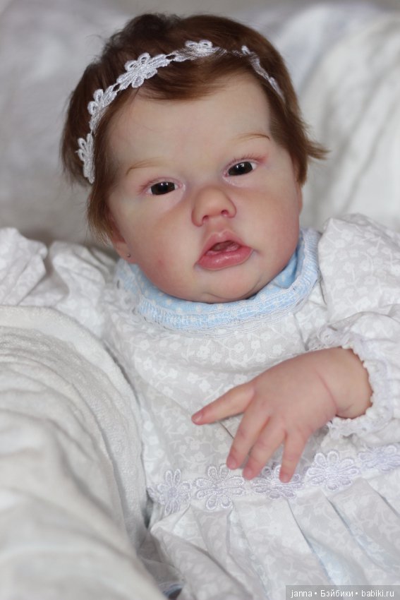 Моя кареглазая Пени, кукла реборн Беспаловои Жанны