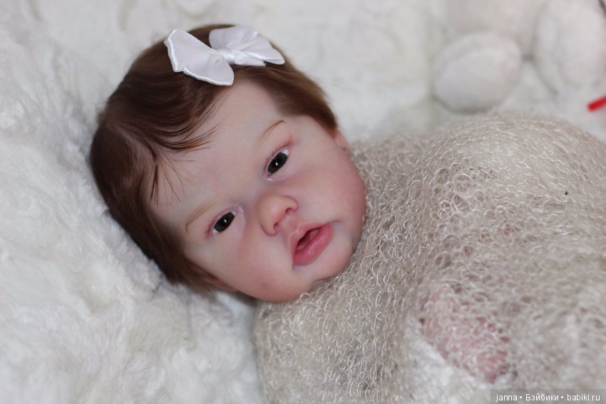 Моя кареглазая Пени, кукла реборн Беспаловои Жанны