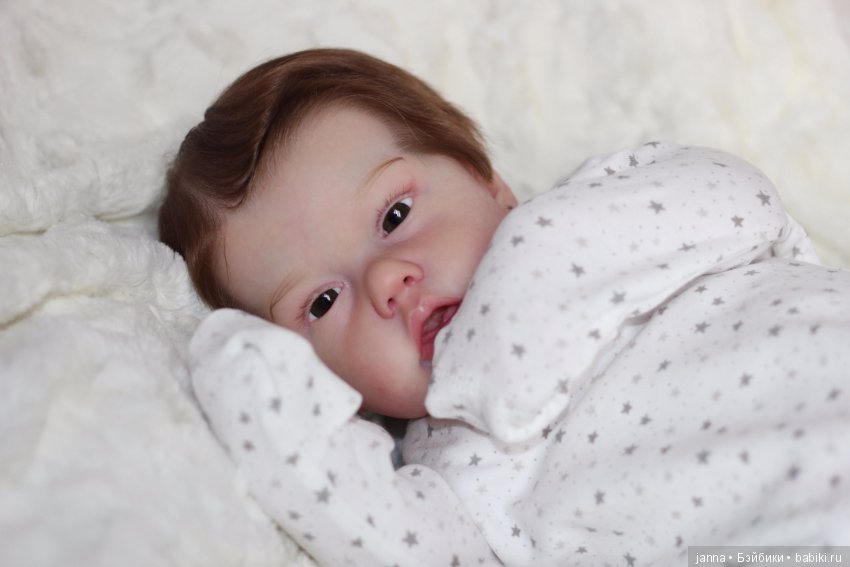 Моя кареглазая Пени, кукла реборн Беспаловои Жанны