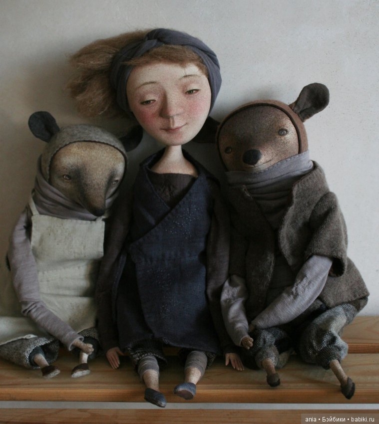 Авторская игрушка Марины Глебовой, cuckoodoll