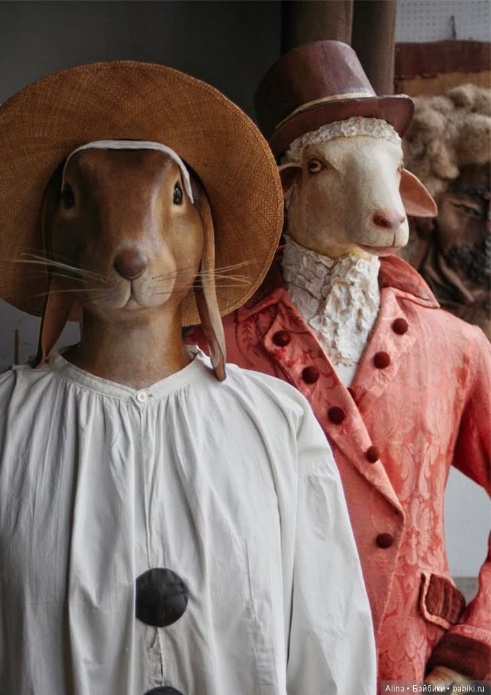 Скульптуры из папье маше Mélanie Bourlon (фото 2)