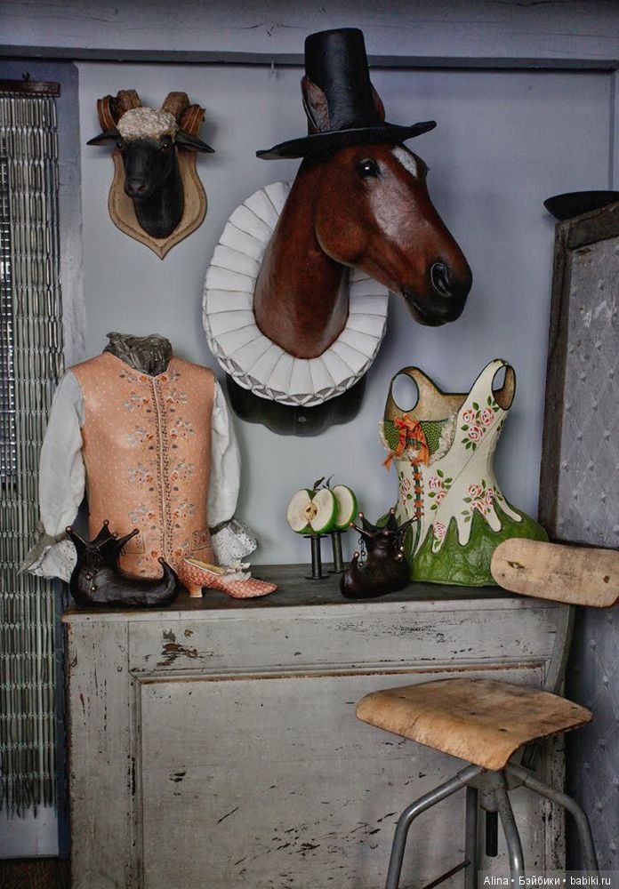 Скульптуры из папье маше Mélanie Bourlon (фото 3)