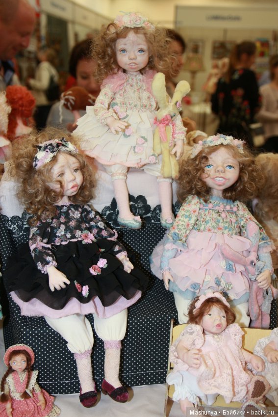 Репортаж с Выставки кукол и мишек Тедди «ВРЕМЯ КУКОЛ №19». Часть 2