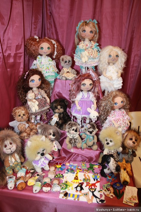Репортаж с Выставки кукол и мишек Тедди «ВРЕМЯ КУКОЛ №19». Часть 2 (фото 9)