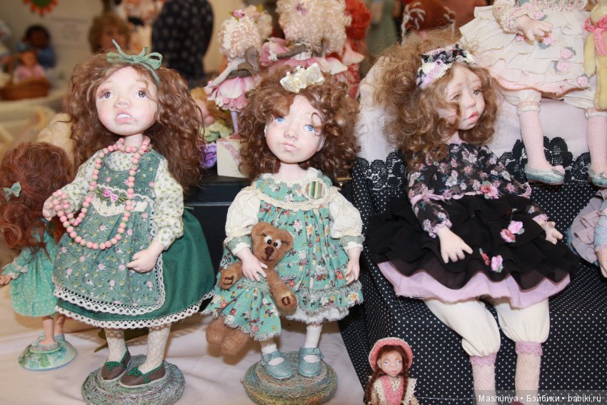 Репортаж с Выставки кукол и мишек Тедди «ВРЕМЯ КУКОЛ №19». Часть 2