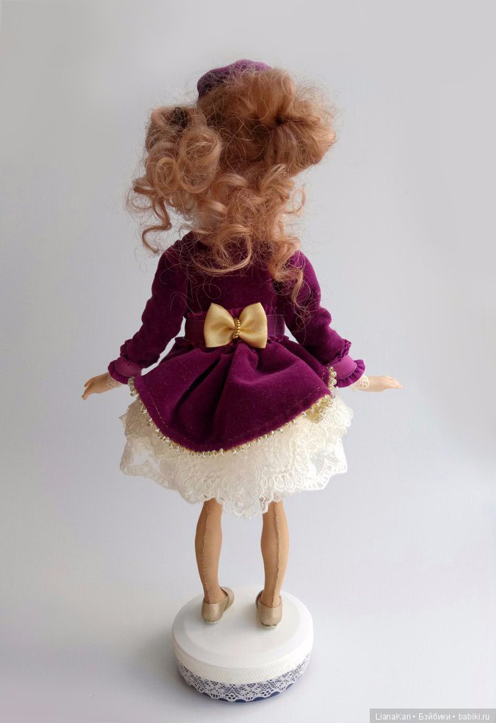 Жизель. Авторская кукла Лианы Каримовой (фото 10)