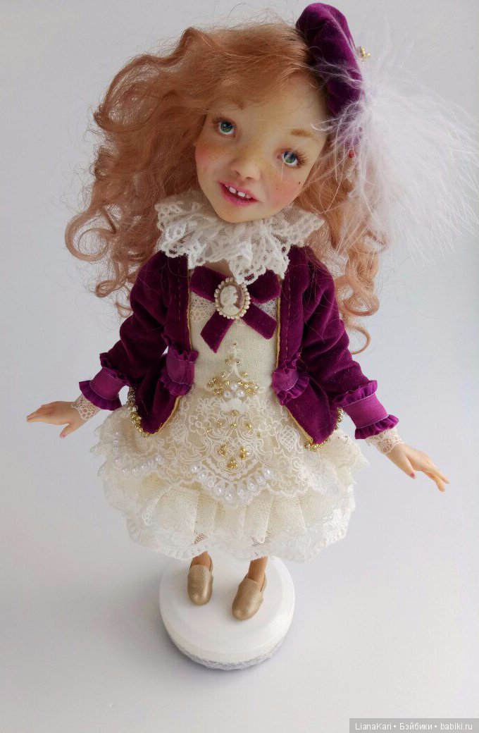 Жизель. Авторская кукла Лианы Каримовой (фото 2)