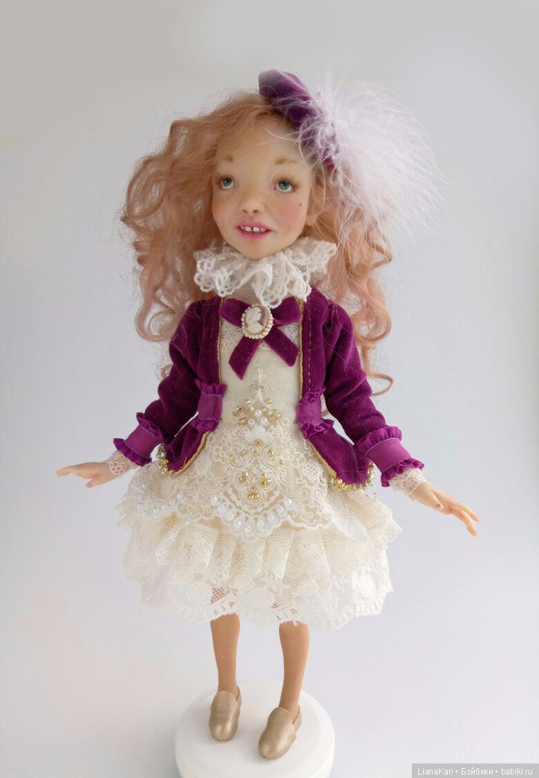 Жизель. Авторская кукла Лианы Каримовой (фото 4)