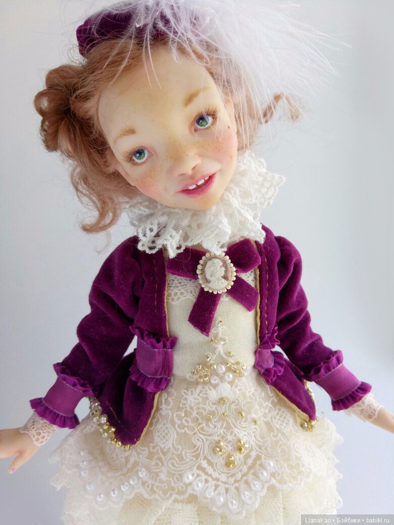 Жизель. Авторская кукла Лианы Каримовой (фото 3)