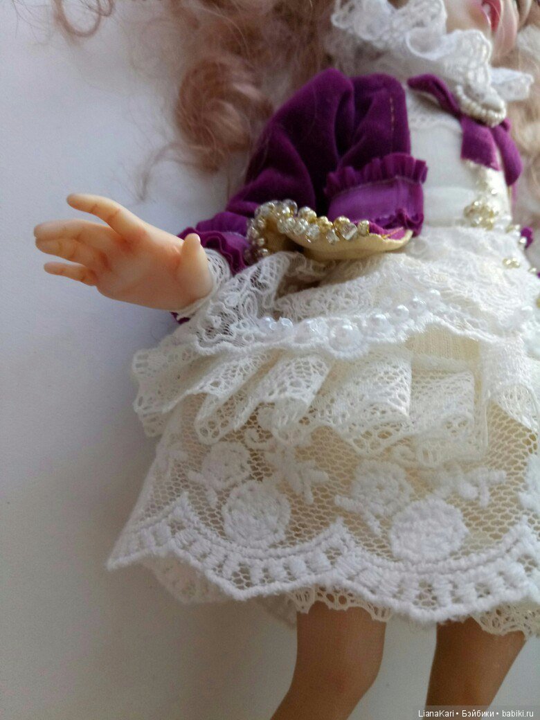 Жизель. Авторская кукла Лианы Каримовой (фото 6)