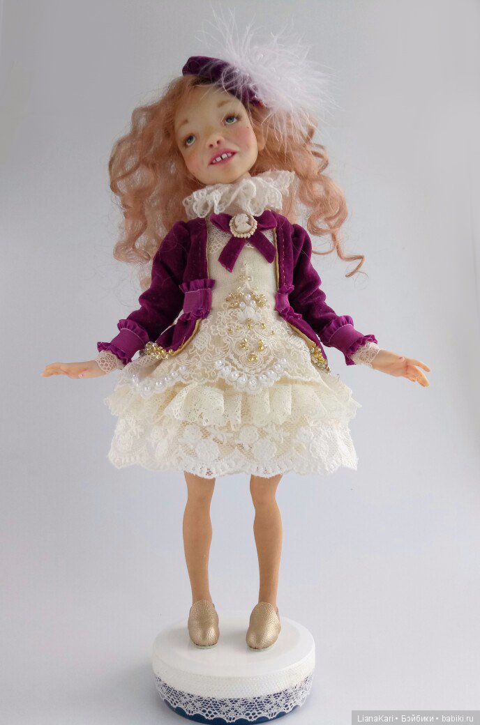 Жизель. Авторская кукла Лианы Каримовой