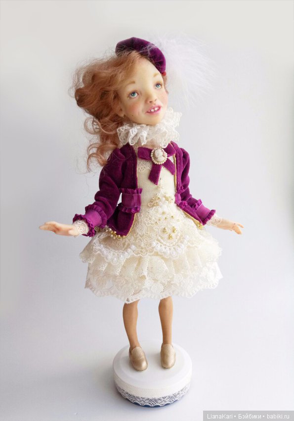 Жизель. Авторская кукла Лианы Каримовой (фото 5)