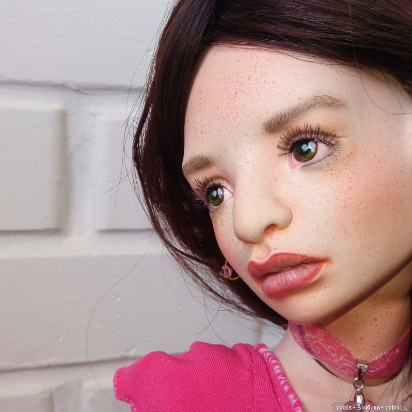 Авторская шарнирная кукла бжд Лола (фото 2)