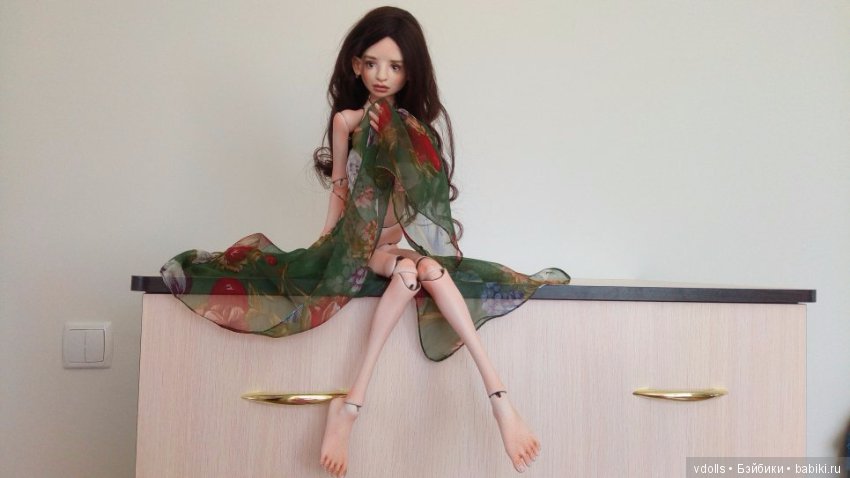 Авторская шарнирная кукла бжд Лола