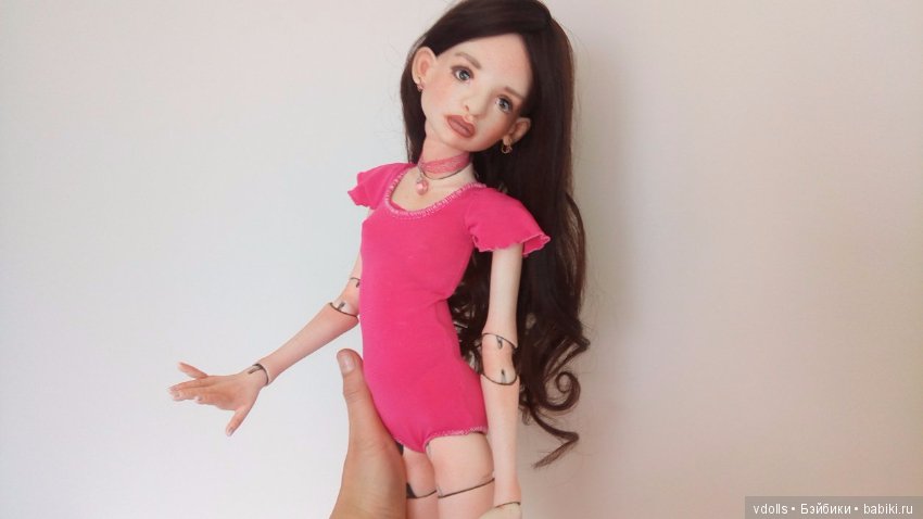 Авторская шарнирная кукла бжд Лола (фото 8)