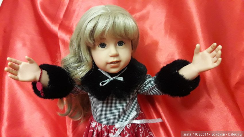 Приезд куклы Готц Саманты