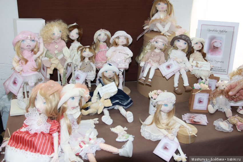 Репортаж с Выставки кукол и мишек Тедди «ВРЕМЯ КУКОЛ №19». Часть 3