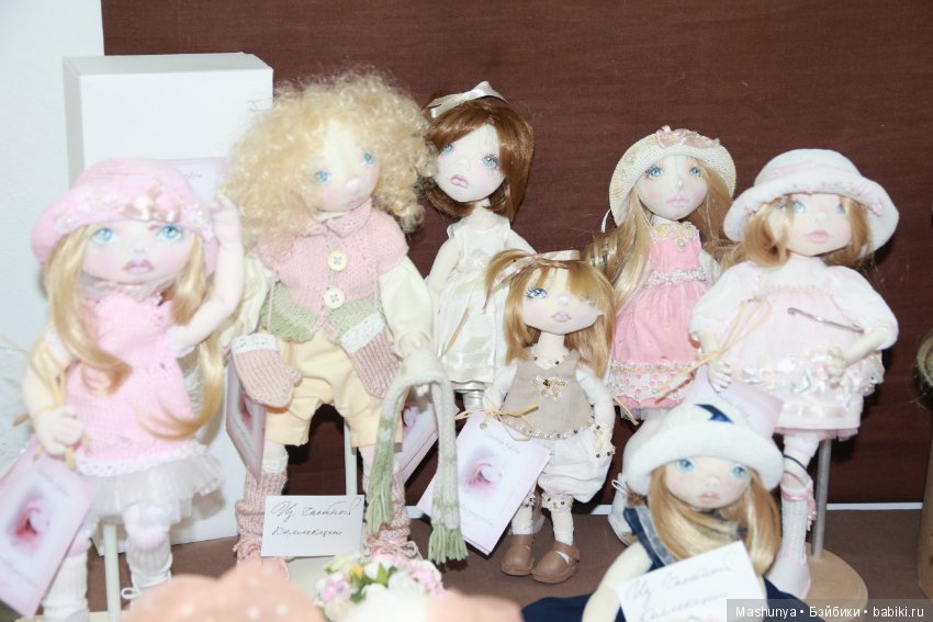 Репортаж с Выставки кукол и мишек Тедди «ВРЕМЯ КУКОЛ №19». Часть 3