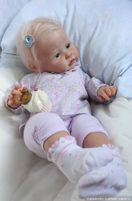 Малышка реборн Raven от Ping Lou (фото 4)