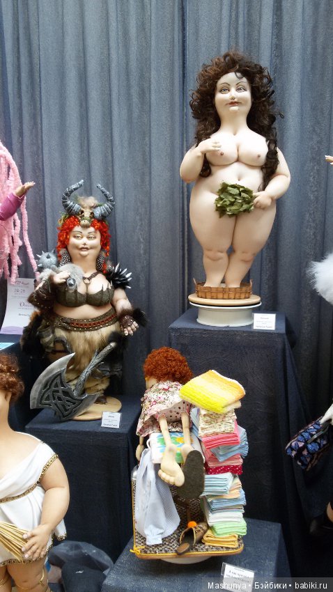 Репортаж с Выставки кукол и мишек Тедди «ВРЕМЯ КУКОЛ №19». Часть 4