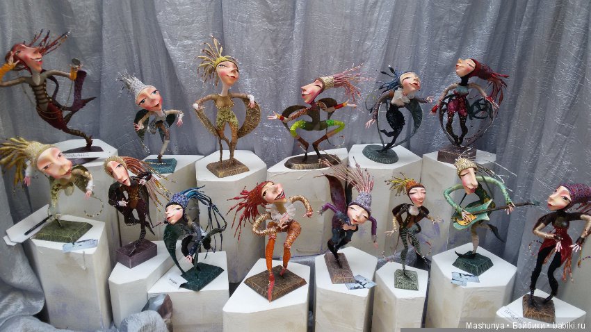 Репортаж с Выставки кукол и мишек Тедди «ВРЕМЯ КУКОЛ №19». Часть 4