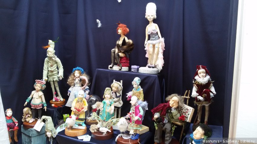 Репортаж с Выставки кукол и мишек Тедди «ВРЕМЯ КУКОЛ №19». Часть 5