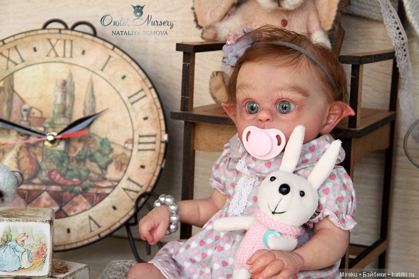 Крошка Энни. Кукла реборн Наталии Сомовой