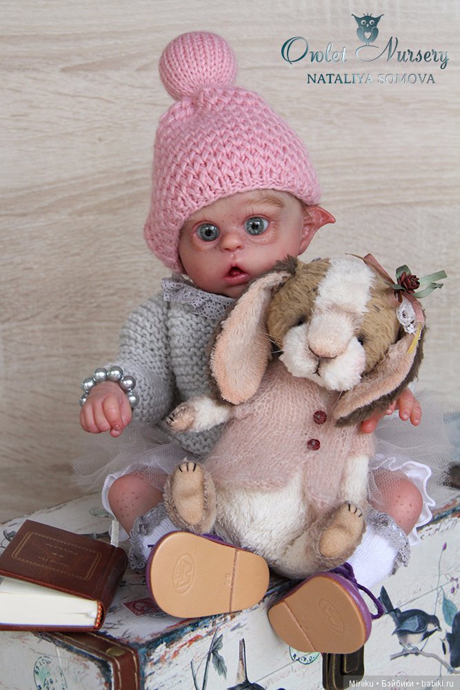 Крошка Энни. Кукла реборн Наталии Сомовой