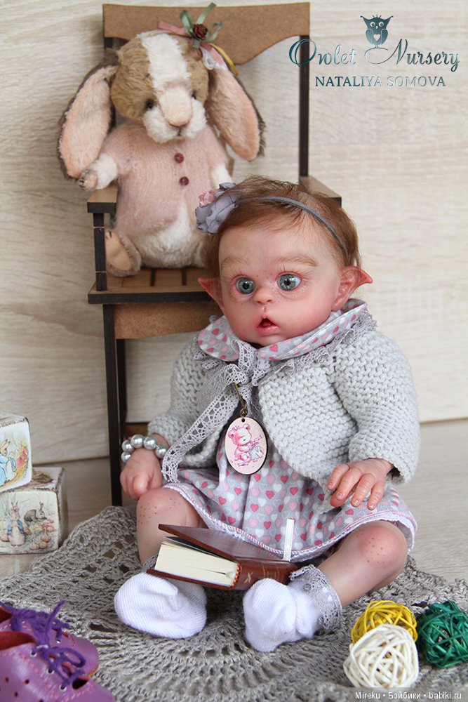 Крошка Энни. Кукла реборн Наталии Сомовой