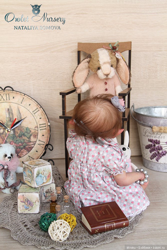 Крошка Энни. Кукла реборн Наталии Сомовой